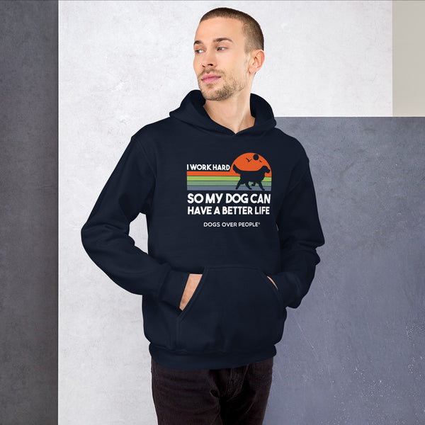 Dogs Over People Unisex Hoodie - Dogs Over People 