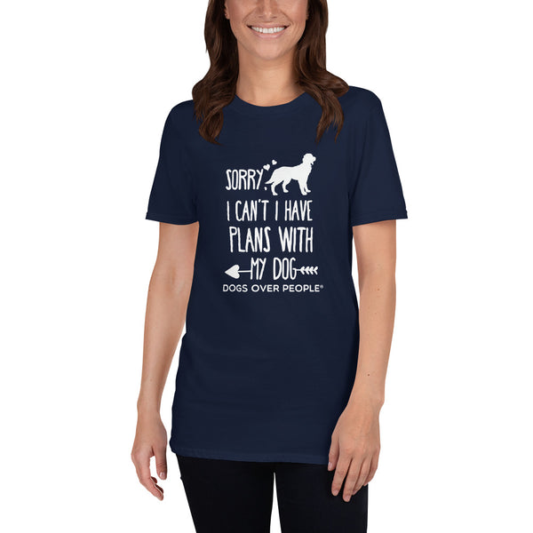 Dogs Over People Short-Sleeve Unisex T-Shirt - Dogs Over People 